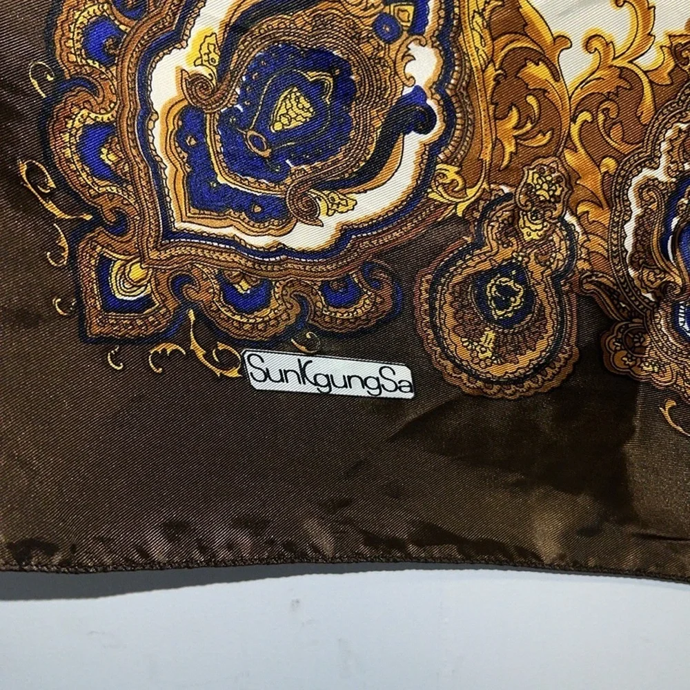 Vintage Silk SunKgungSa Scarf Wrap T15*